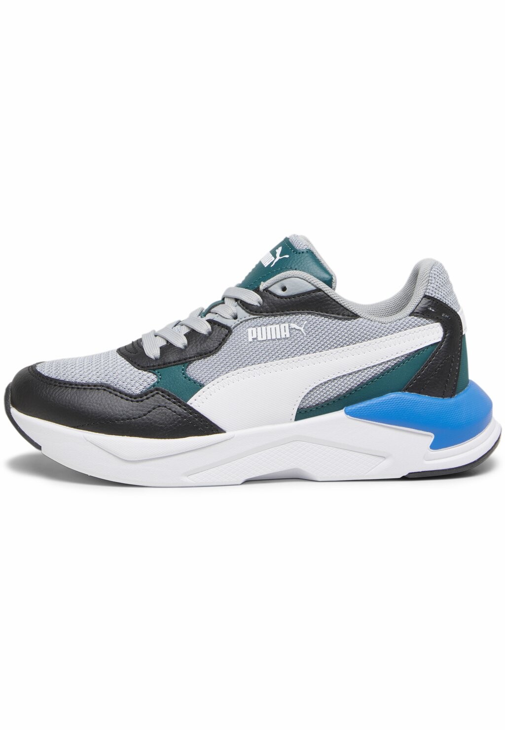 

Полукеды Puma, чёрно-белый малахит