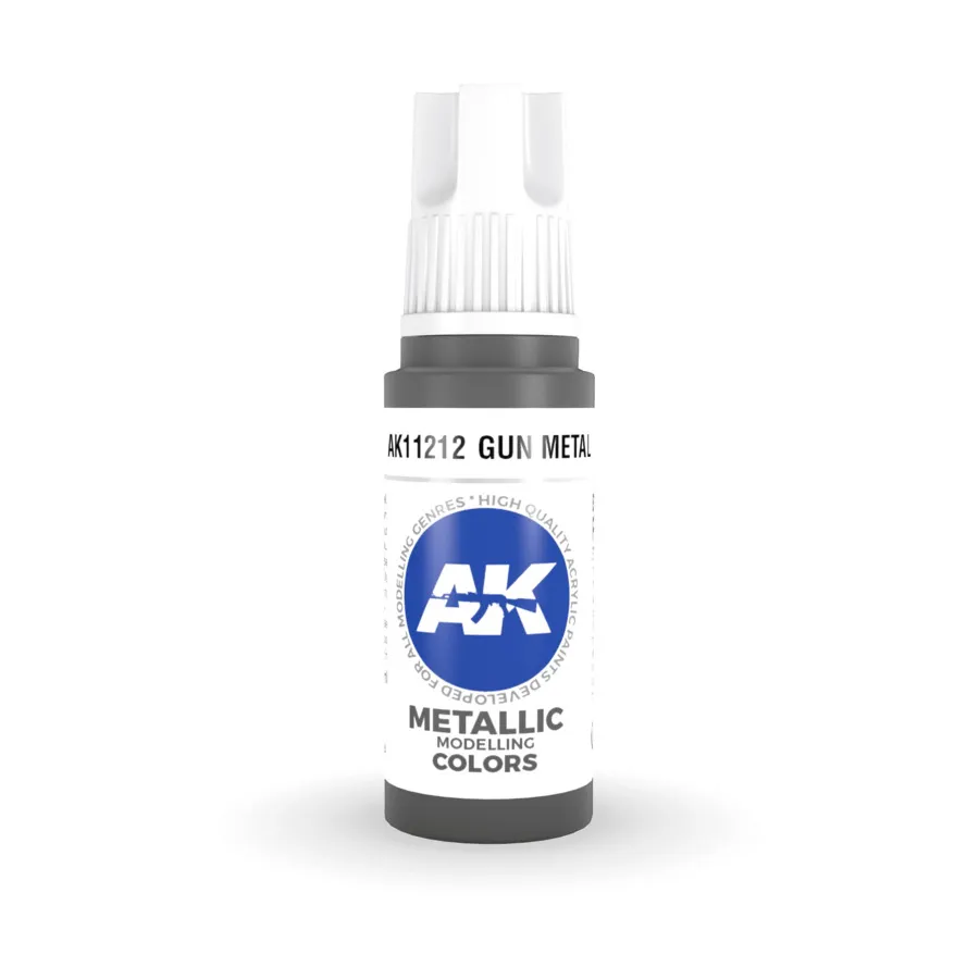 

Gun Metal (17 мл), 3rd Gen Acrylic - Metallics