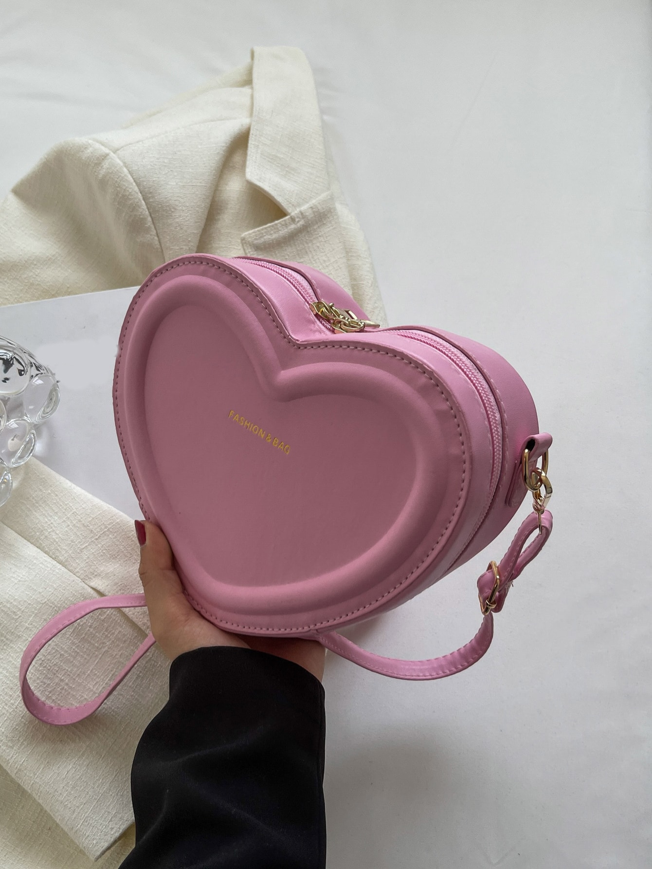 Оригинальная сумка Mini Letter Graphic розовая, розовый цена и фото