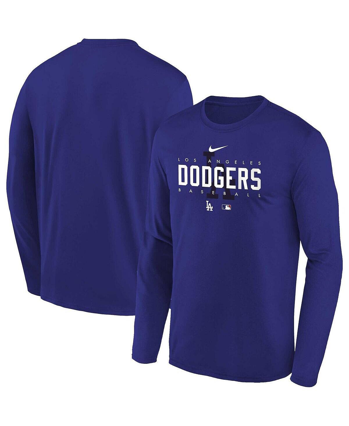 

Футболка с длинными рукавами Big Boys Royal Los Angeles Dodgers Authentic Collection Legend Performance Nike