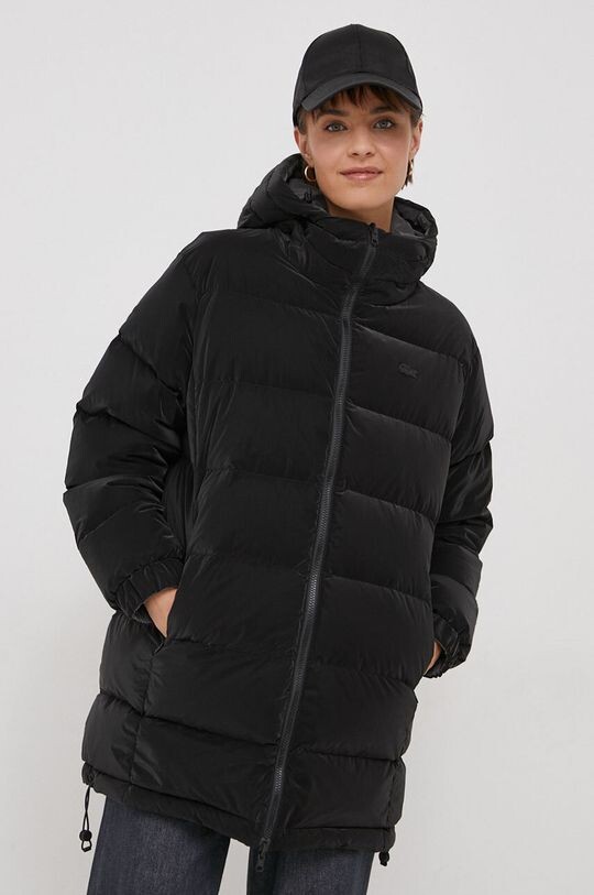 

Двусторонний пуховик Lacoste, черный