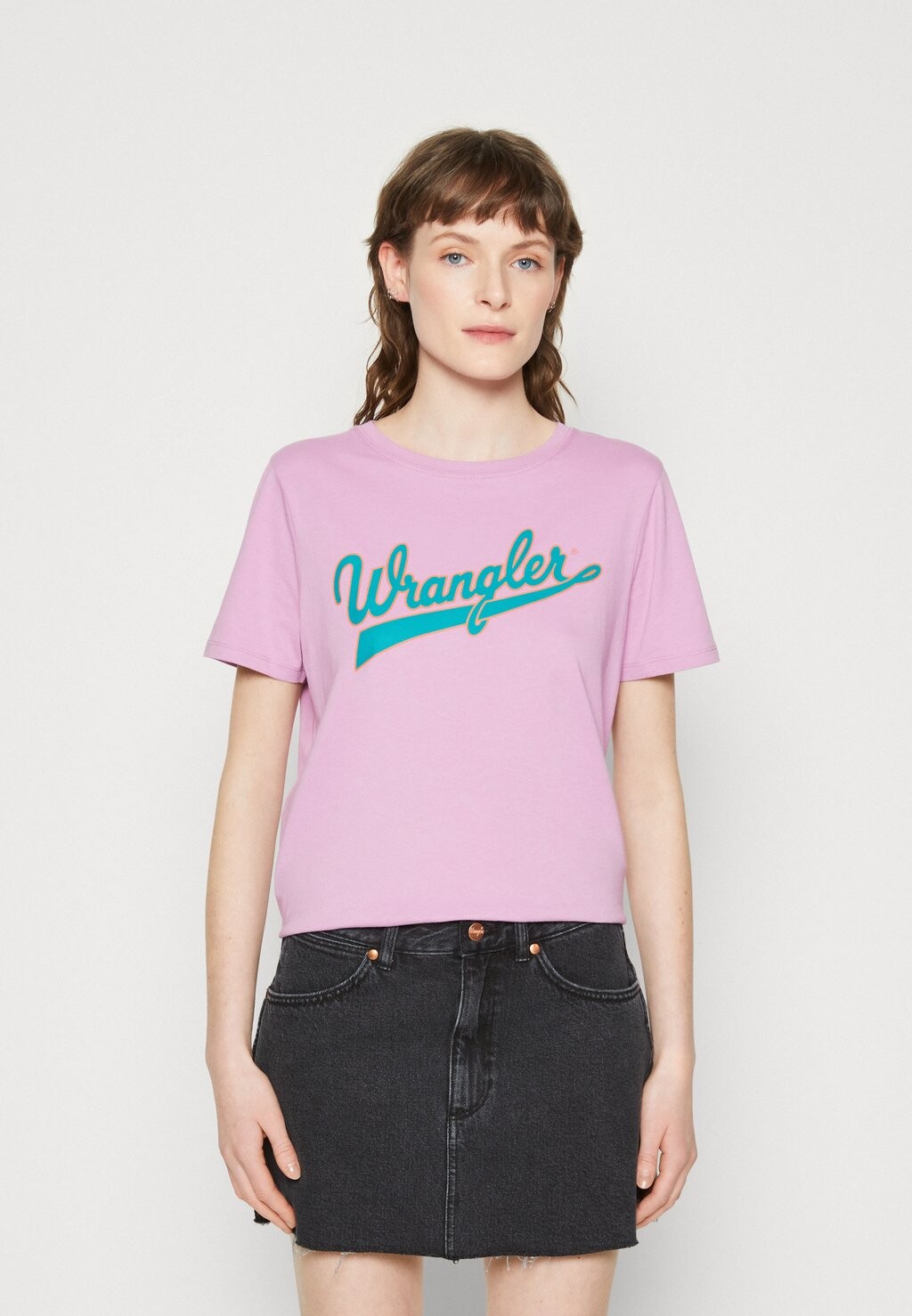 

Футболка с принтом Wrangler, Розовый