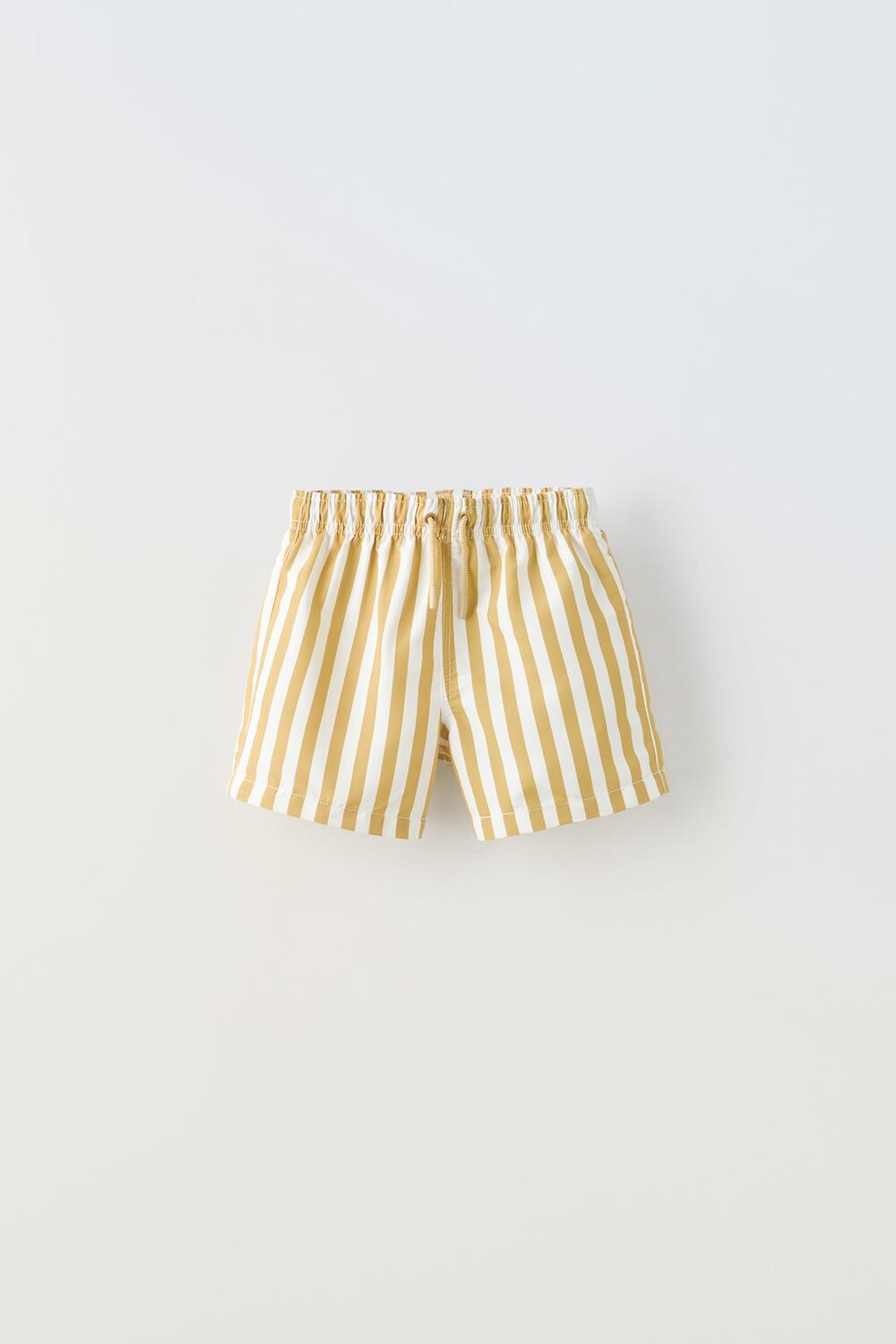 

Шорты для плавания с широкими полосами ZARA, горчица