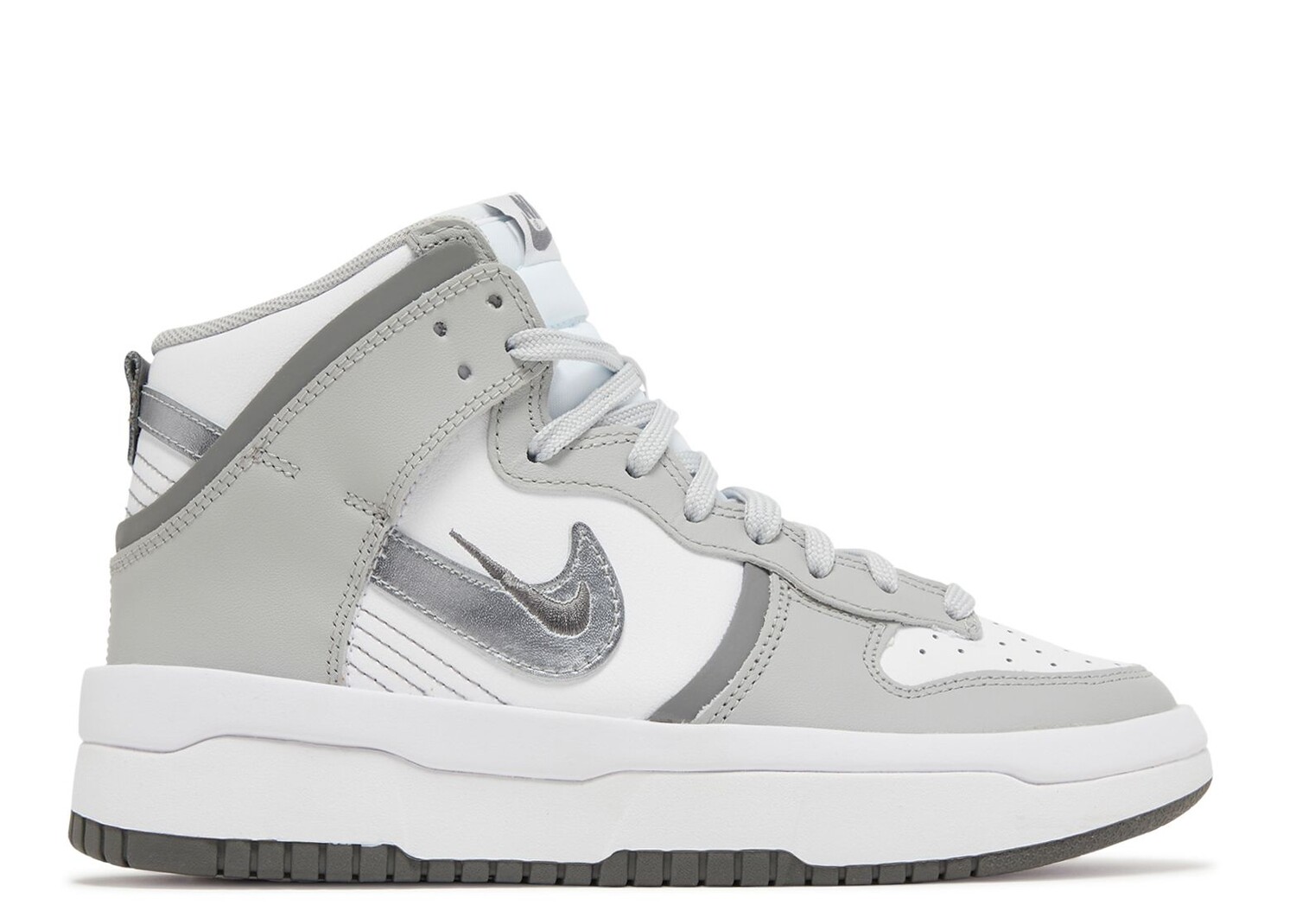 

Кроссовки Nike Wmns Dunk High Up 'Light Smoke Grey', белый