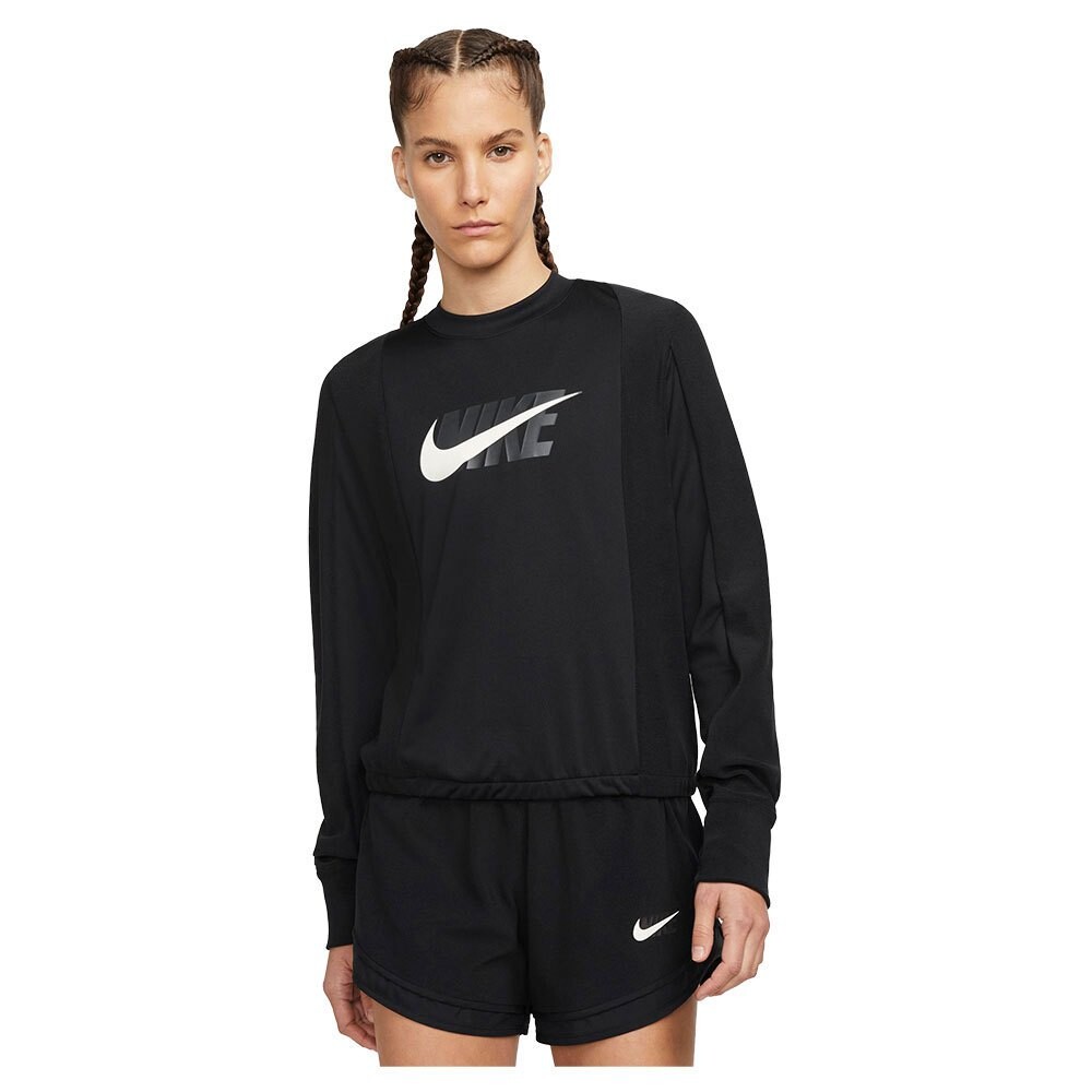 

Футболка с длинным рукавом Nike Dri Fit Icon Clash Midlayer, черный