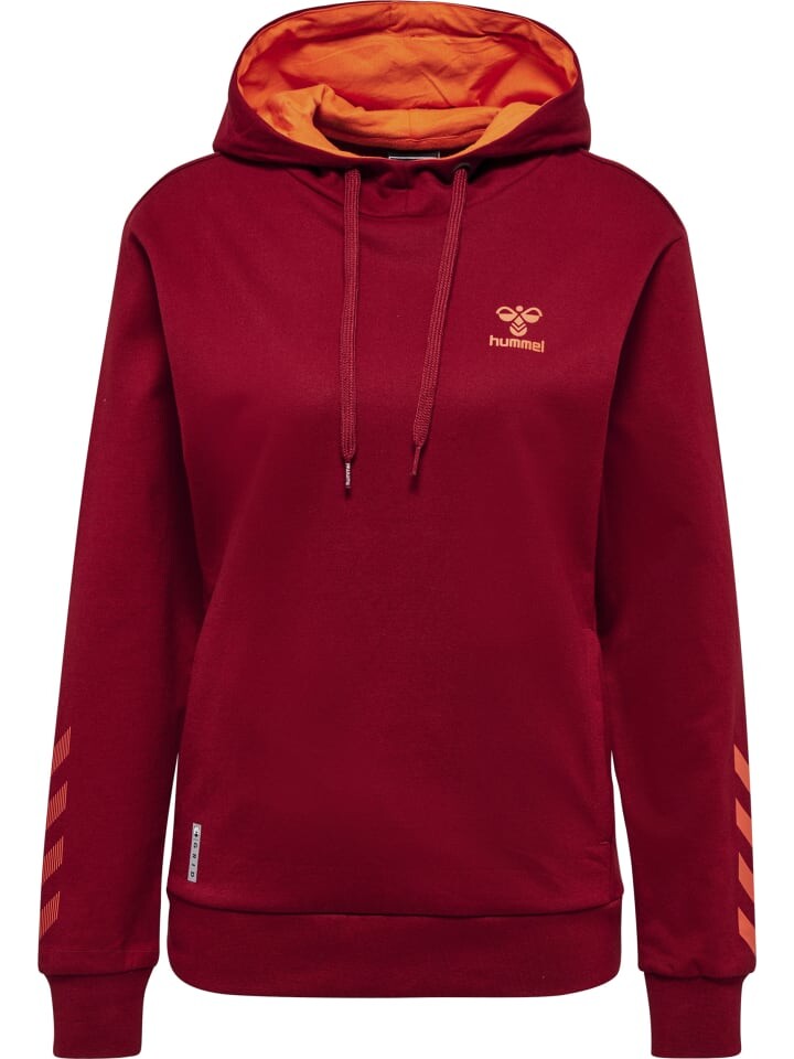 

Худи Hummel Verstellbare Taille Hmloffgrid Multisport Damen, цвет rhubarb/nasturtium