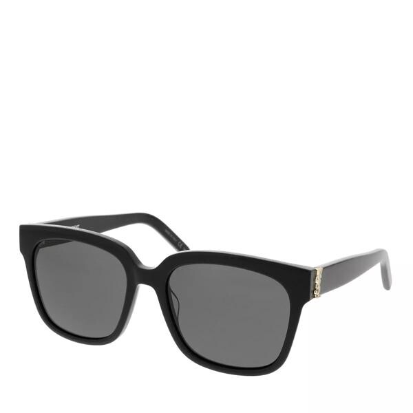 

Солнцезащитные очки sl m40 54 black/grey Saint Laurent, черный