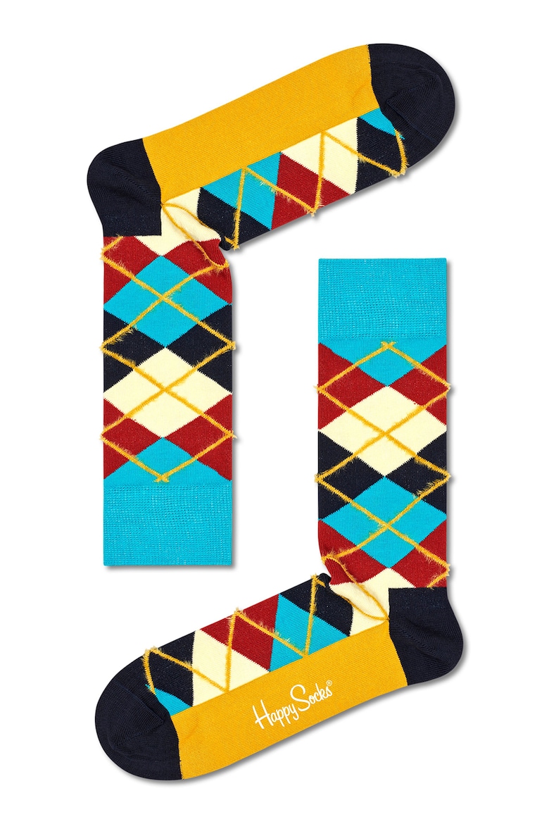 Носки с рисунком - 4 пары Happy Socks, мультиколор