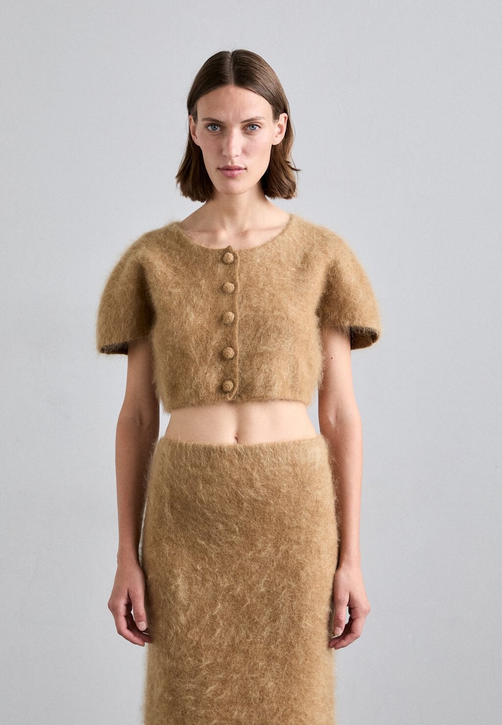 

Кардиган ZHARA By Malene Birger, цвет Cognac
