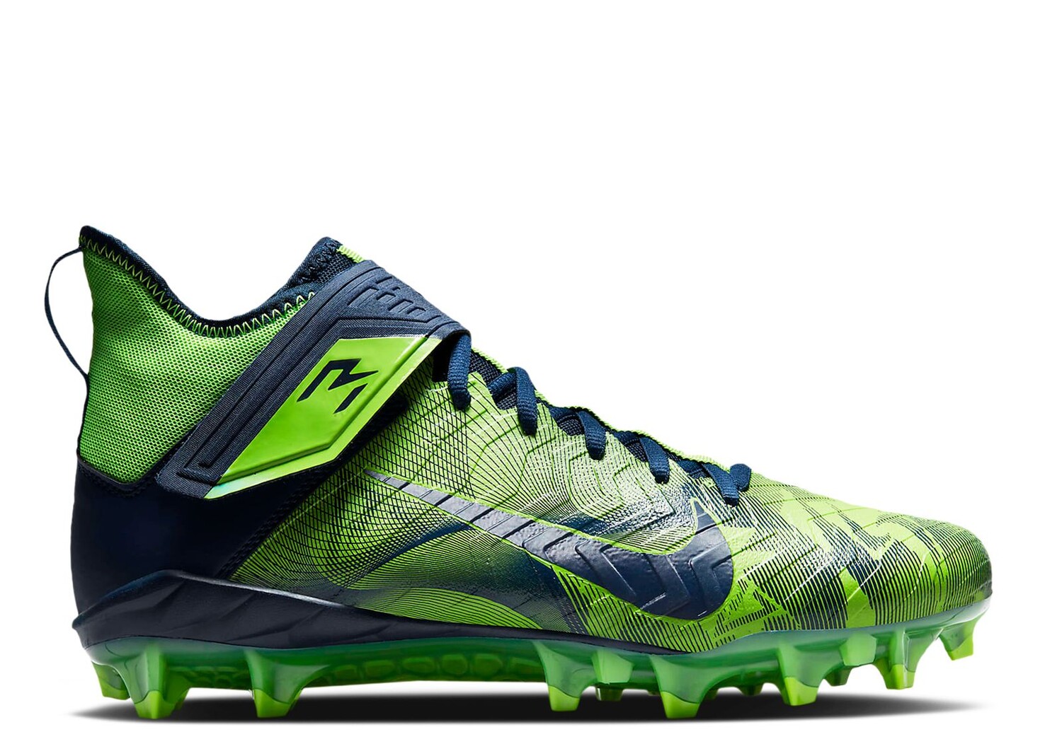 

Кроссовки Nike Alpha Menace Pro 2 Mid Rw 'Action Green', зеленый
