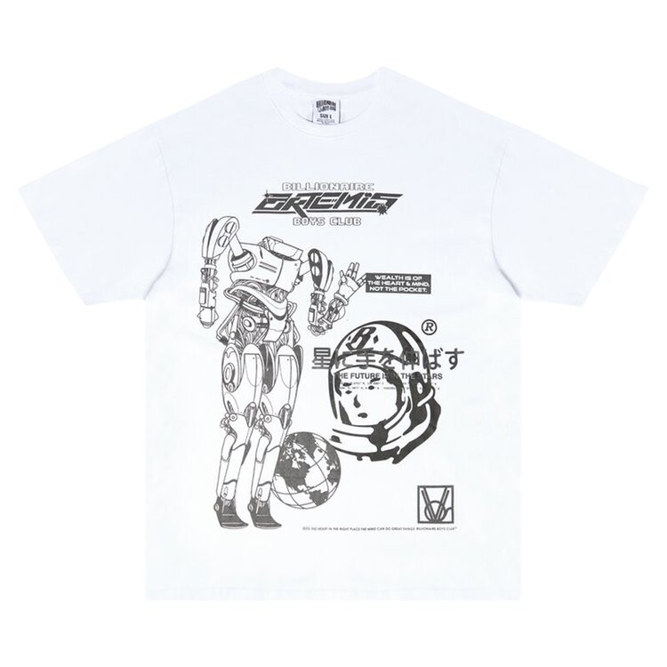 

Футболка Billionaire Boys Club Peace Oversized 'White', белый