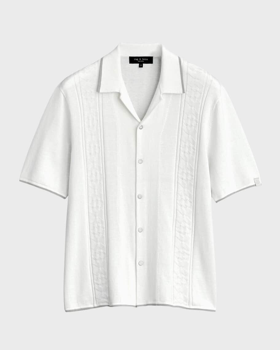 

Мужская рубашка Archer с геометрическим рисунком на пуговицах Rag & Bone