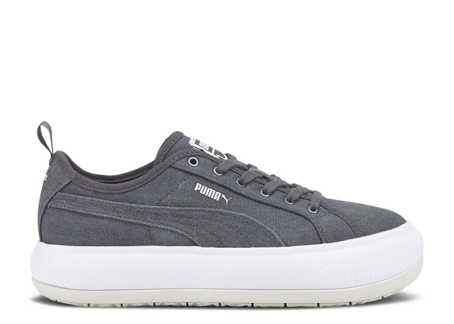 

Кроссовки Puma Wmns Suede Mayu Canvas 'Ebony', серый