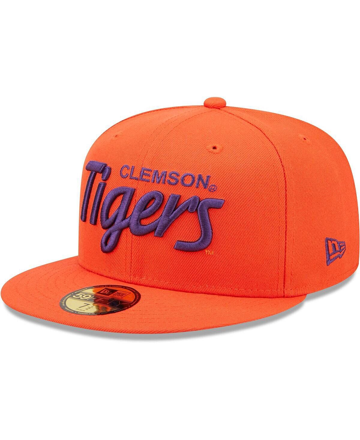 

Мужская оранжевая приталенная шляпа Clemson Tigers Griswold 59FIFTY New Era