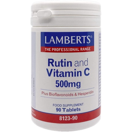 Рутин и витамин С 500 мг, Lamberts