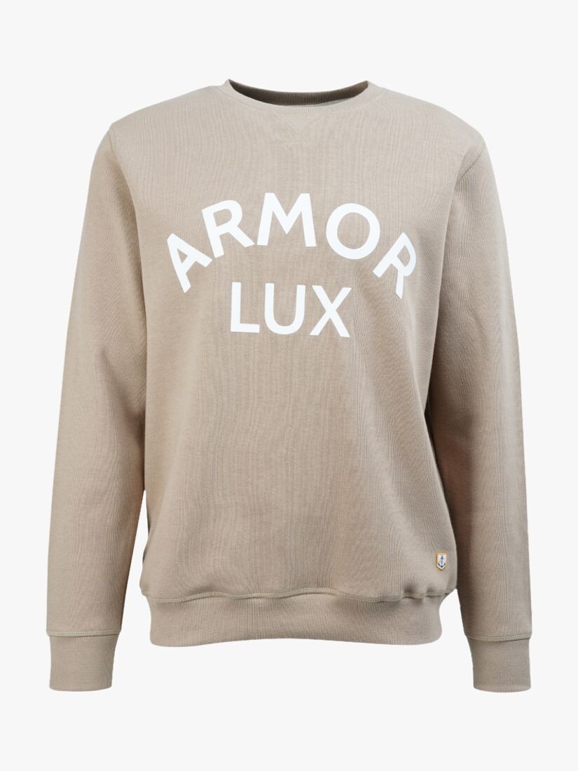 

Толстовка с логотипом Armor Lux Crew, муфлон
