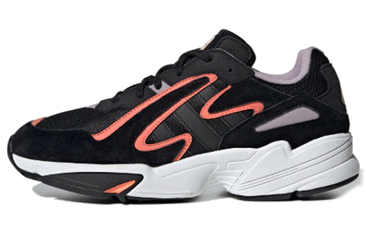 

Унисекс Adidas Originals Yung-96 Daddy Shoes Core Black/Semi Coral