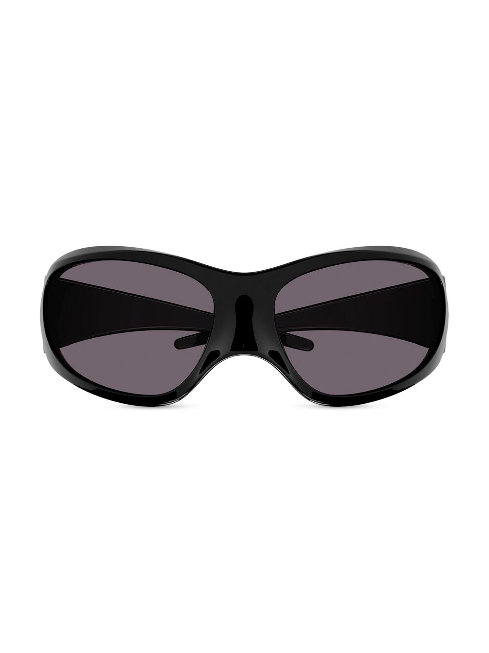 

Овальные солнцезащитные очки Skin 80MM Balenciaga, черный