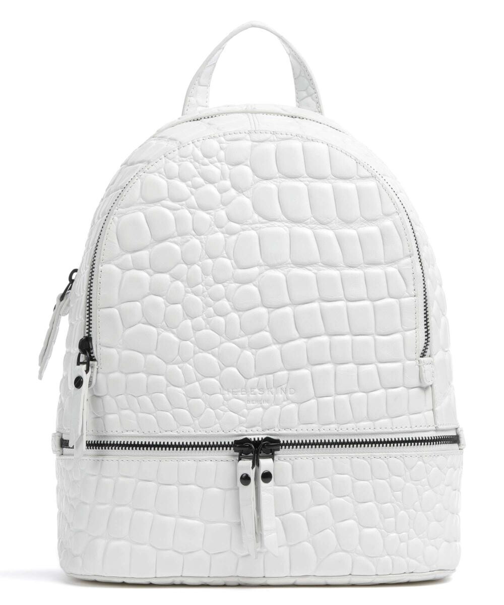 

Рюкзак Alita Croco из тисненой кожи Liebeskind, белый