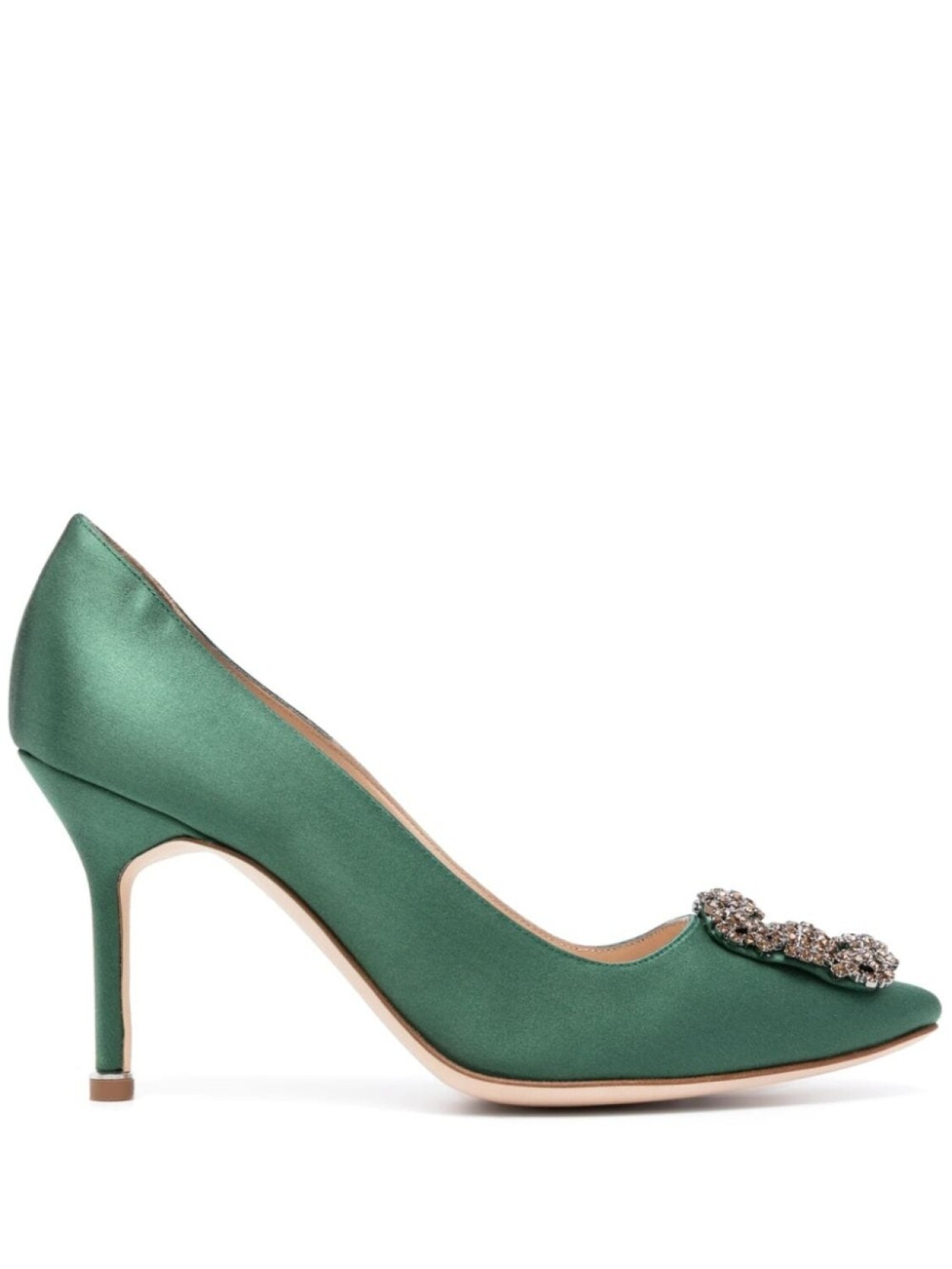 

Manolo Blahnik туфли-лодочки Hangisi 105, зеленый