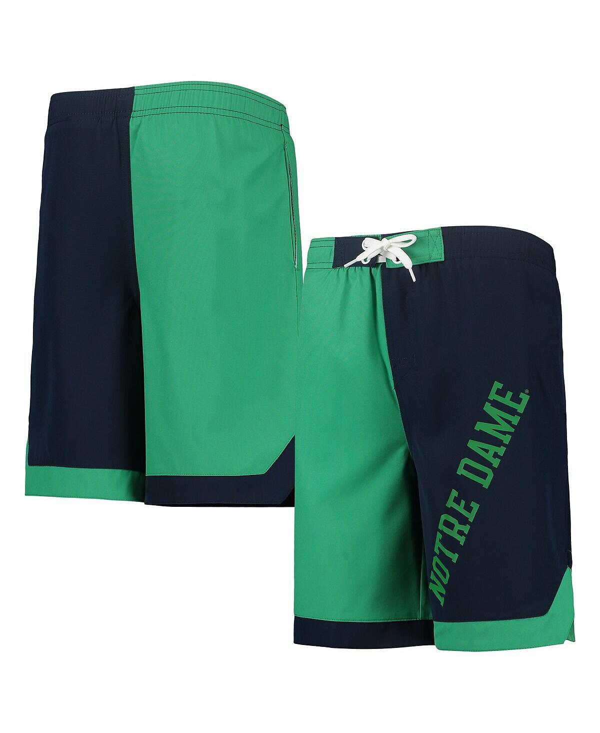 

Зеленые, темно-синие шорты для плавания Big Boys Notre Dame Fighting Irish Conch Bay Outerstuff