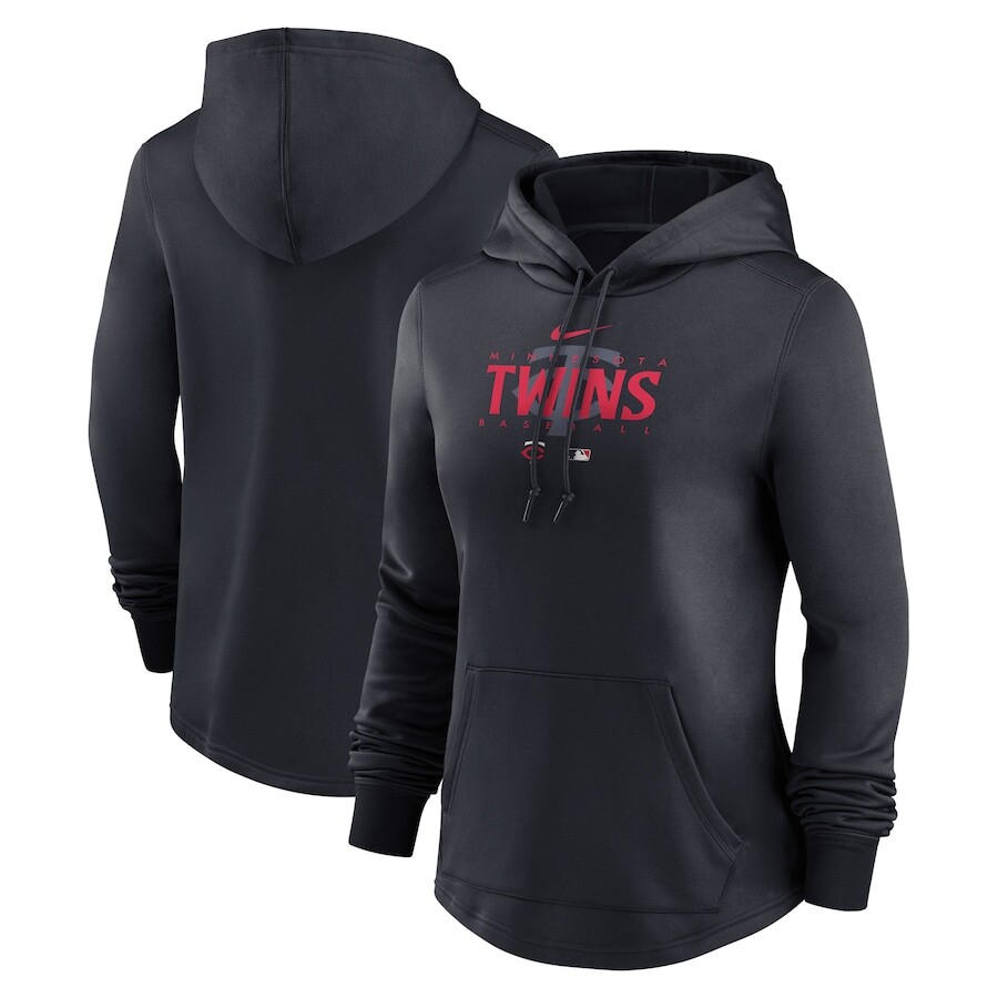 

Пуловер с капюшоном Nike Minnesota Twins, черный