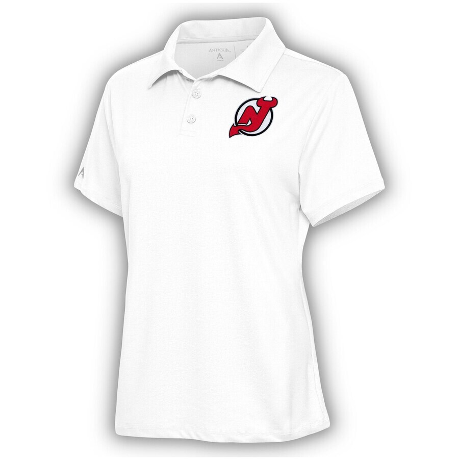 

Поло с коротким рукавом Antigua New Jersey Devils, белый