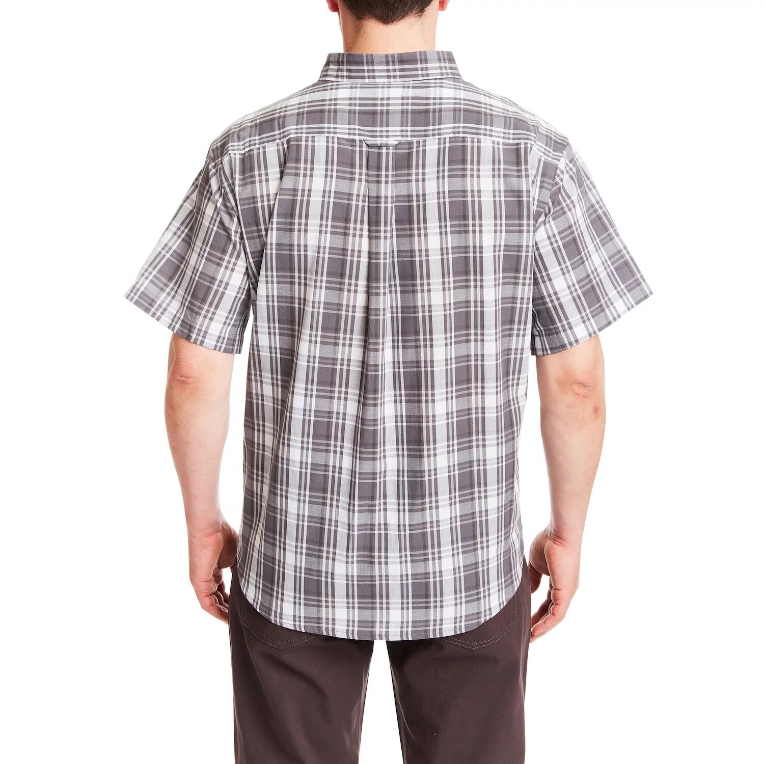 

Мужская клетчатая рубашка на пуговицах Smith's Workwear