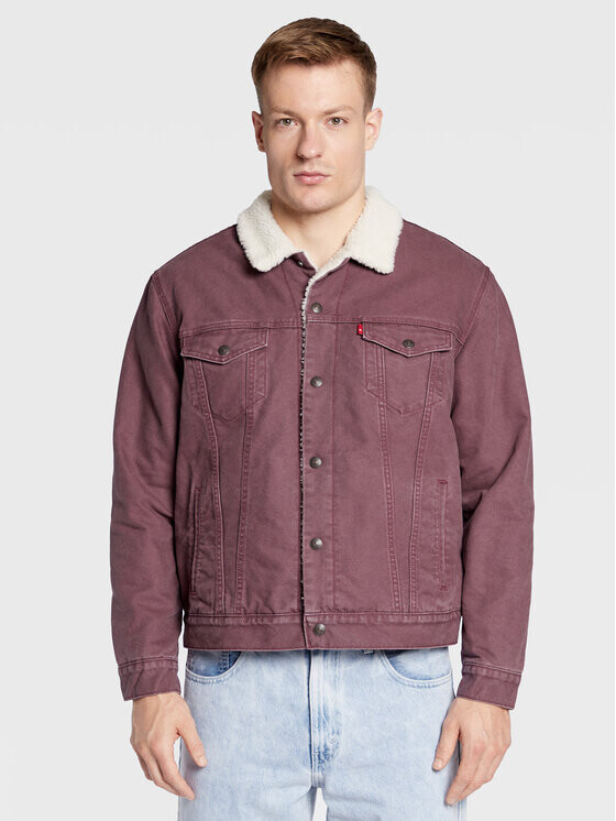 

Джинсовая куртка стандартного кроя Levi's, фиолетовый