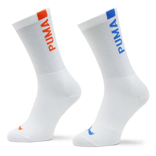 

Носки Puma WomenSlouch Sock, 2 шт, синий/красный/белый