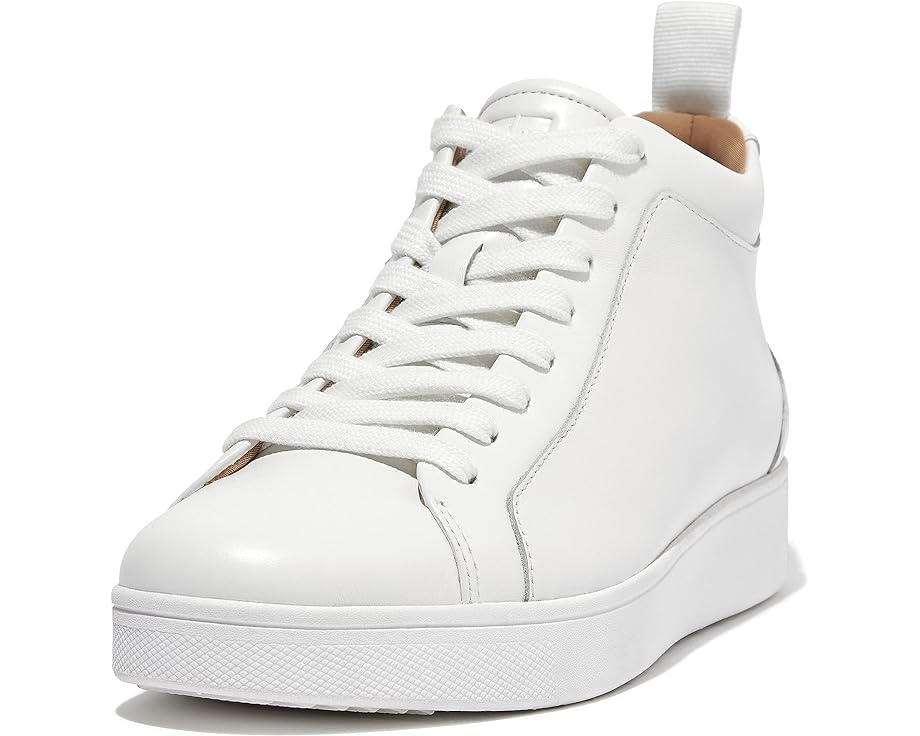 Кроссовки FitFlop Rally Leather High-Top Sneakers, цвет Urban White кроссовки fitflop rally leather high top sneakers