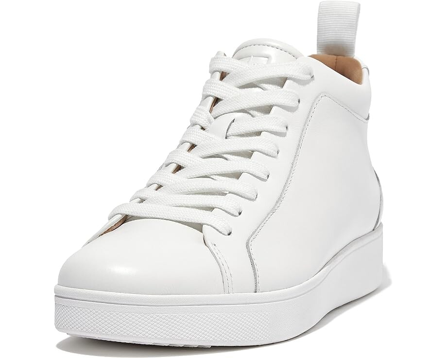 

Кроссовки FitFlop Rally Leather High-Top Sneakers, цвет Urban White