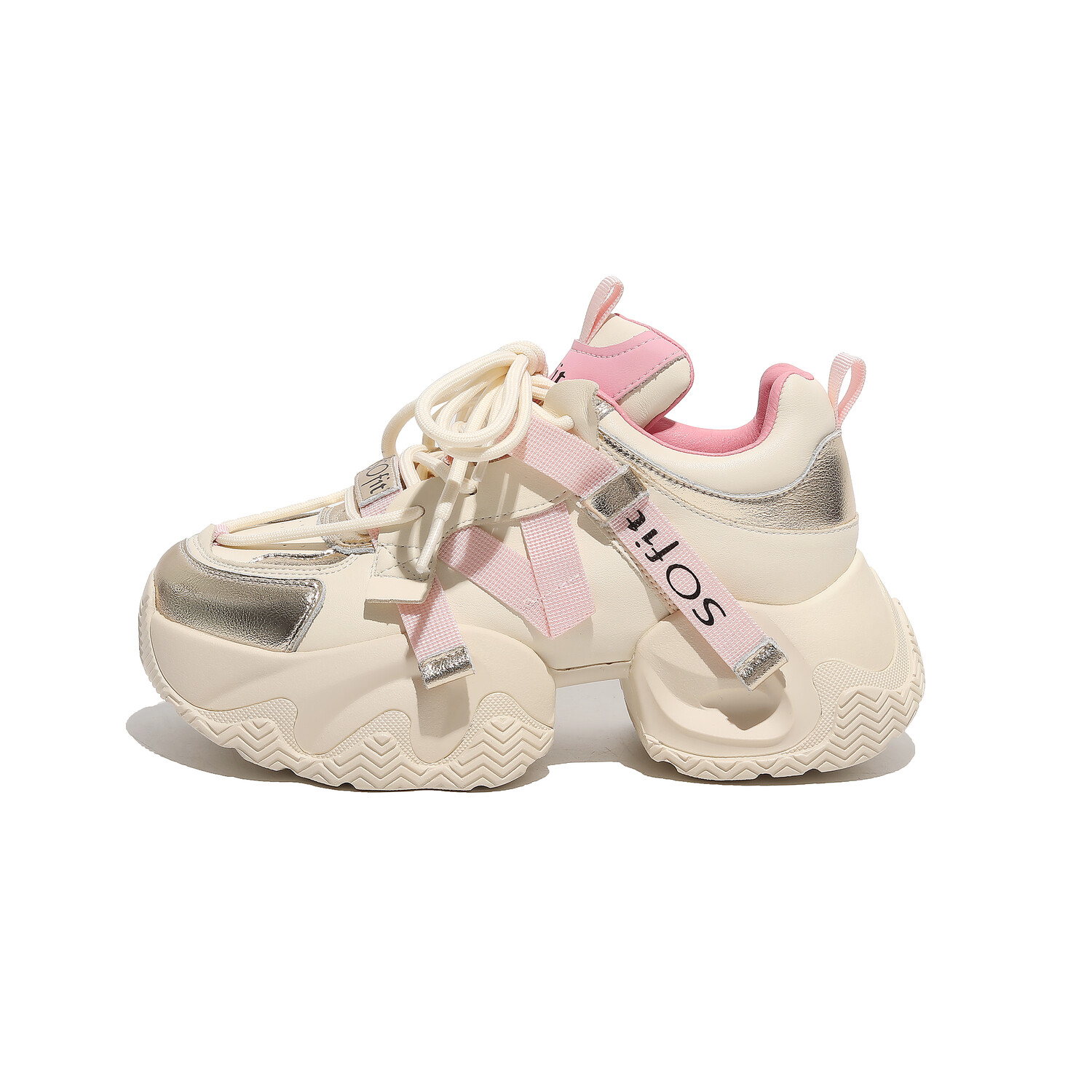 

Кроссовки FAICCIA Chunky Sneakers Women's Low-top, фиолетовый