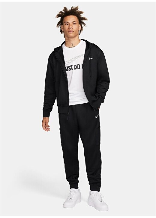 

Черные мужские спортивные штаны FB7109-010-M NK TF CARGO PANT SSNL Nike, черный
