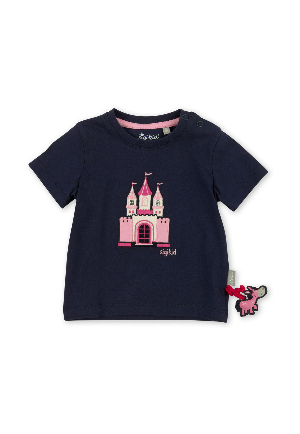 

Футболка Sigikid Pink Horses, темно синий