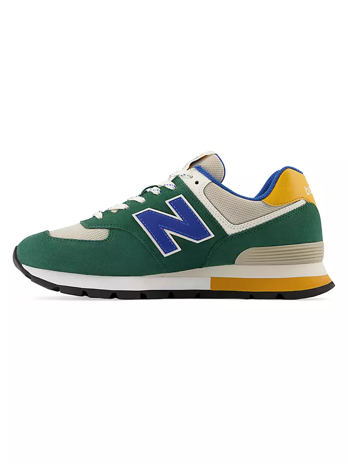

Низкие кроссовки 574D New Balance, цвет alpine green