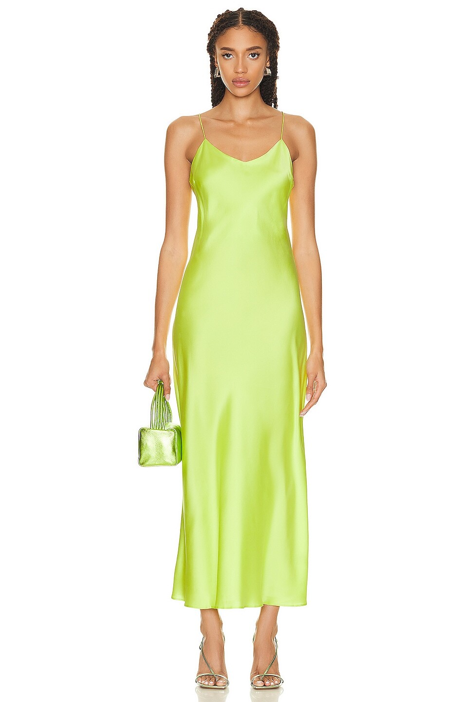

Платье Asceno Lyon Long, цвет Lime Punch