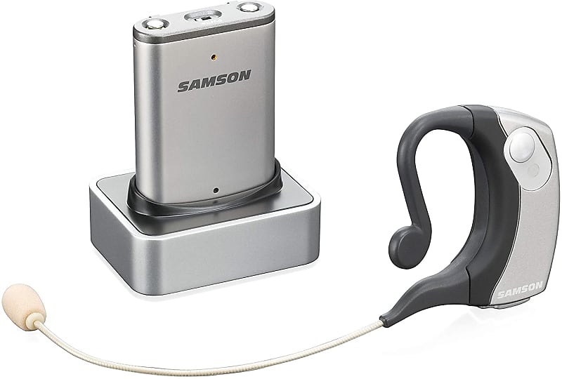Микрофон Samson AirLine Micro Wireless Earset Microphone System (K1 Band) ew700 new generation foldable earset headset microphone for sennheiser wireless mic system black