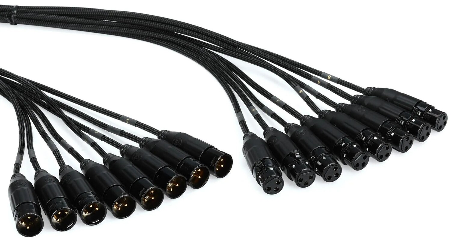

Mogami Gold 8 XLR-XLR, 8-канальный разъем XLR «папа» на XLR «мама», змея — 20 футов