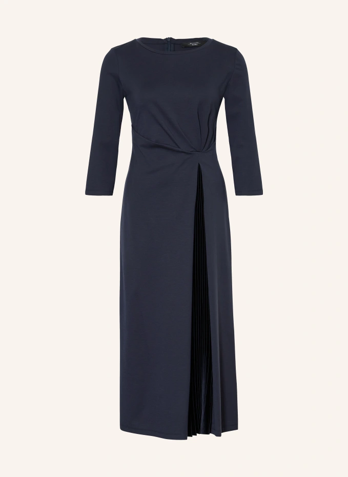 

Трикотажное платье gessy с рукавами 3/4 Weekend Maxmara, синий