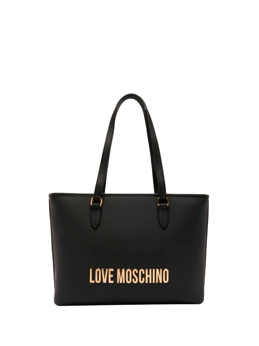 

Черный женский шоппер Moschino
