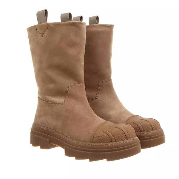 

Сапоги furla gum boot t.25 greige/ miele Furla, коричневый