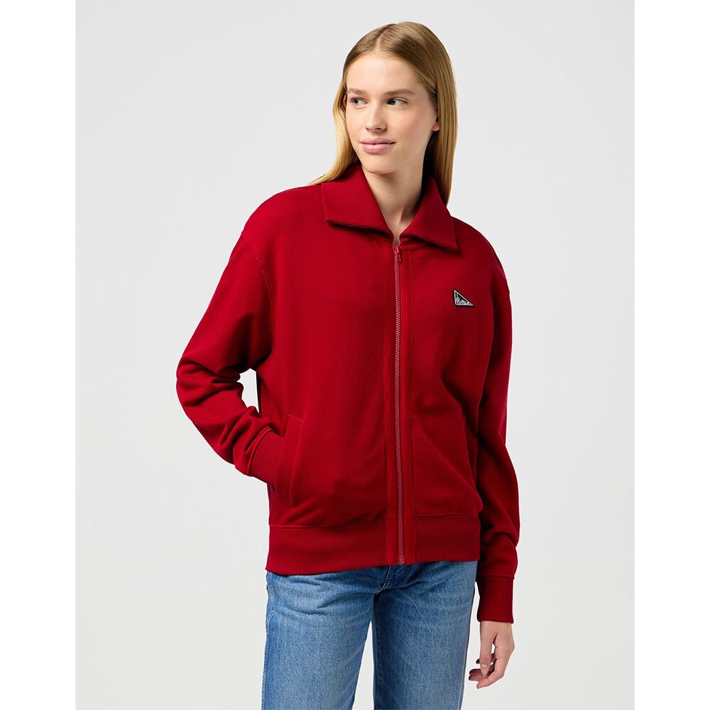 

Толстовка Wrangler 112351962 Full Zip, красный