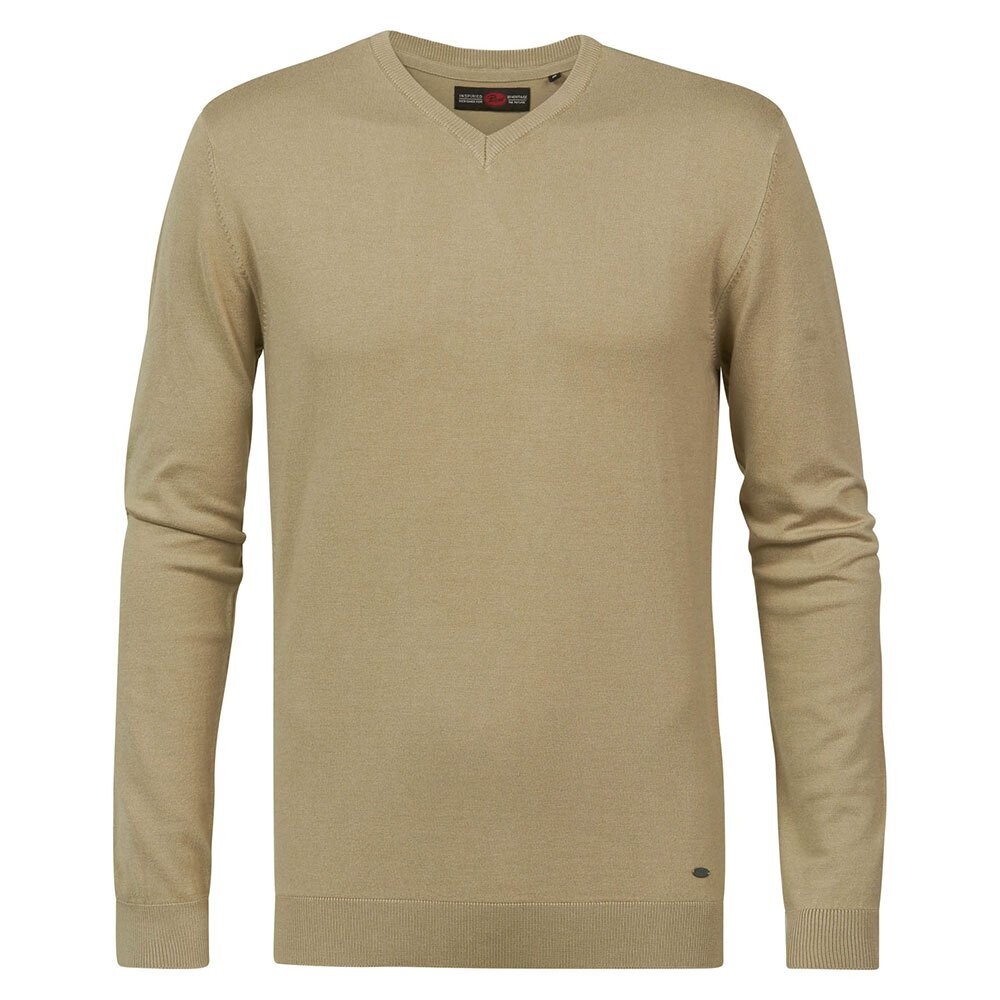 

Свитер Petrol Industries 002 Basic V Neck, зеленый