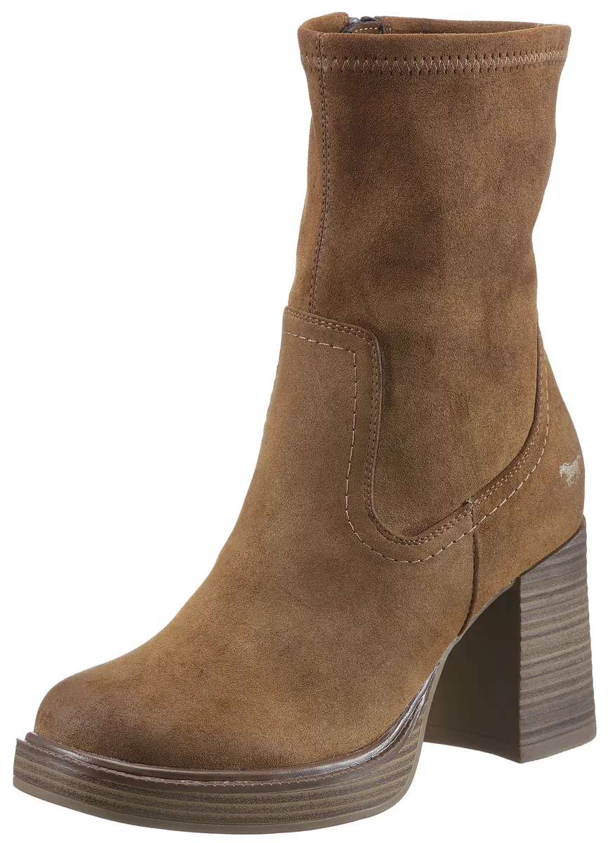 

Ботинки Mustang Shoes, коричневый