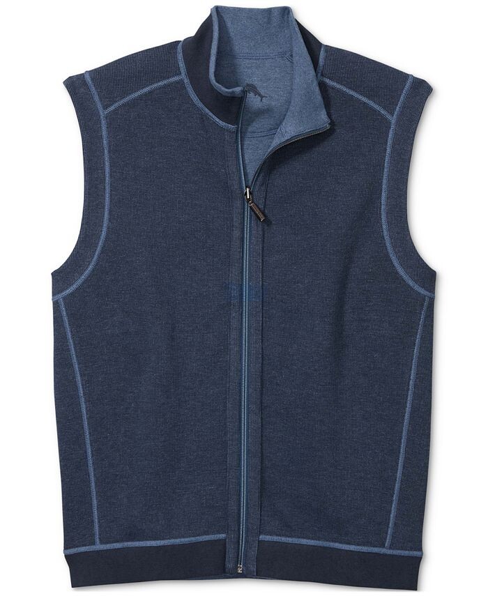 

Мужской жилет с молнией во всю длину Flip Coast Tommy Bahama, синий