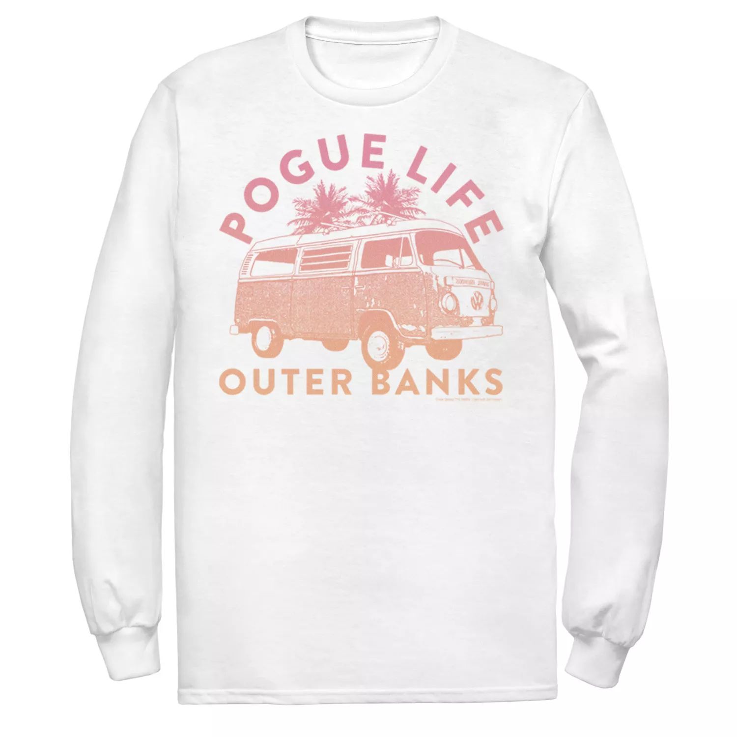 Мужская футболка Outer Banks Pogue Life Van Gradient Licensed Character мужская футболка outer banks pogue life lighthouse licensed character