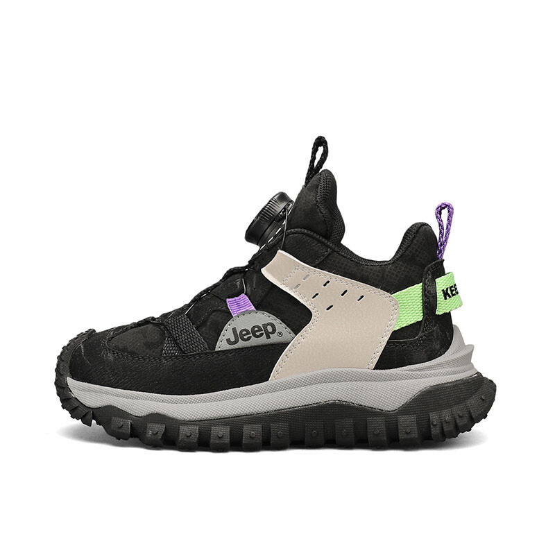 

Детские кеды Kids High-top Black Jeep, черный