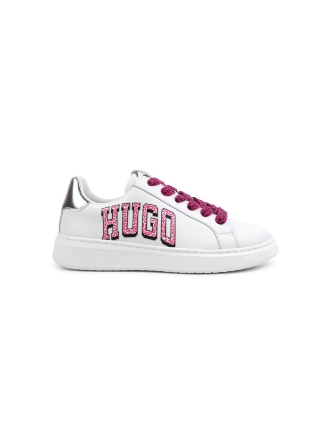 

HUGO KIDS кроссовки с логотипом, белый