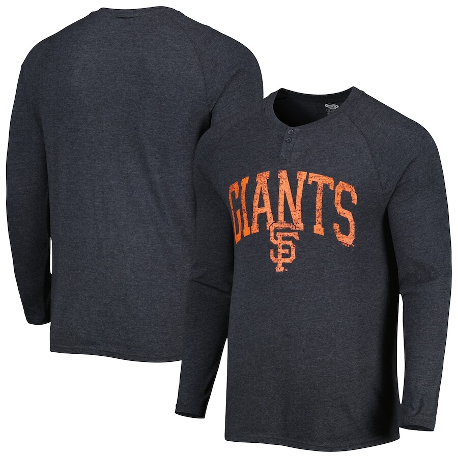 

Футболка с длинным рукавом Concepts Sport San Francisco Giants, черный